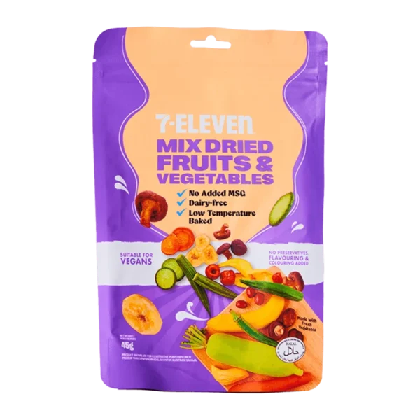 7-Eleven Dried Fruits & Vege Chips 45g