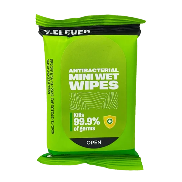 7-Eleven Mini Antibacterial Wipes 8s