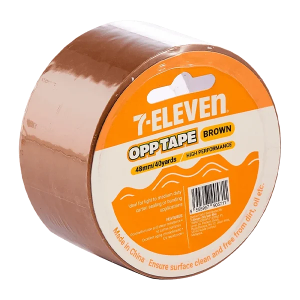 7-Eleven OPP Tape Brown 1s