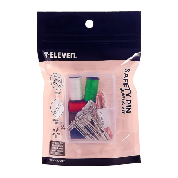 7-Eleven Safety Pin Sewing Kit