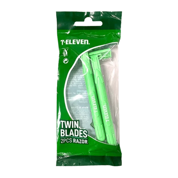 7-Eleven Twin Blades Razor 2s