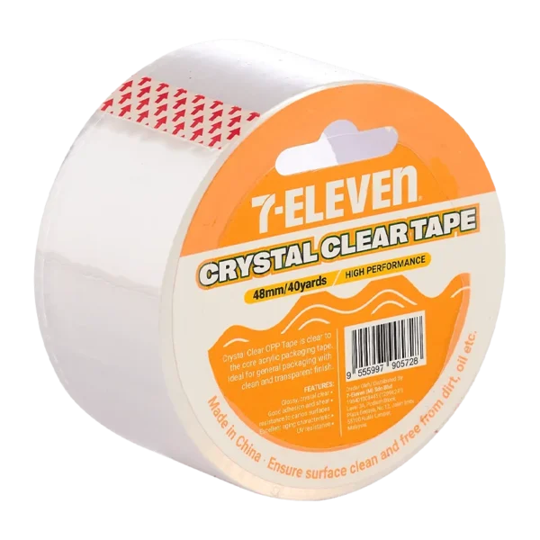 7-Eleven Crystal Clear Tape 1s