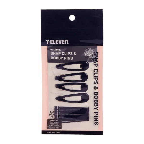 7-Eleven Snap Clips & Bobby Pins