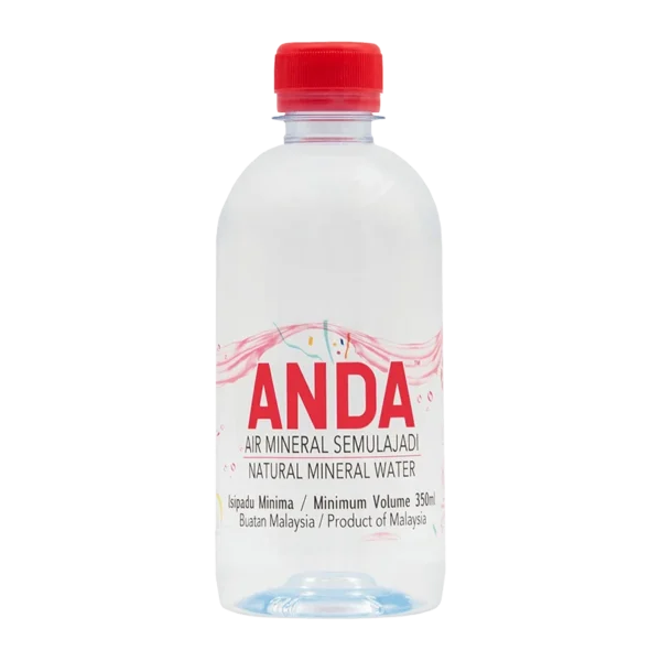 ANDA Air Mineral Semulajadi 350ml