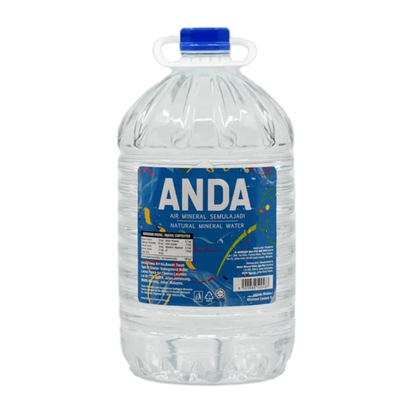 ANDA Air Mineral Semulajadi 6ltr