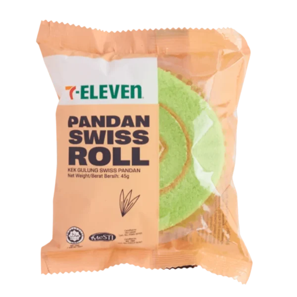 7-Eleven Pandan Swiss Roll 45g