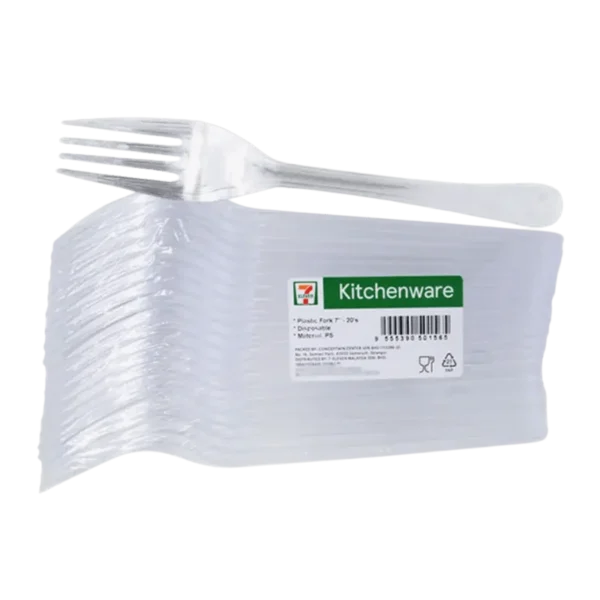 7-Eleven Plastic Fork 7" 20s